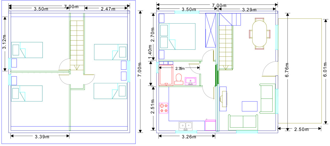 Modelo Málaga II 98m²